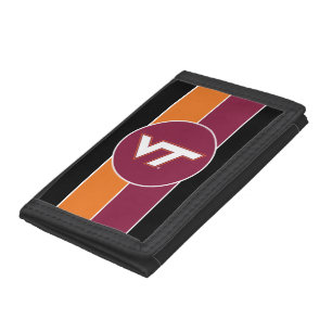VT Virginia Tech Tri-fold Wallet