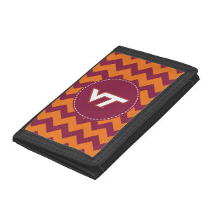 VT Virginia Tech Trifold Wallet