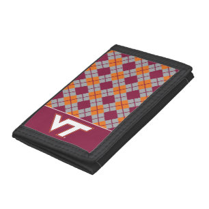 VT Virginia Tech Trifold Wallet