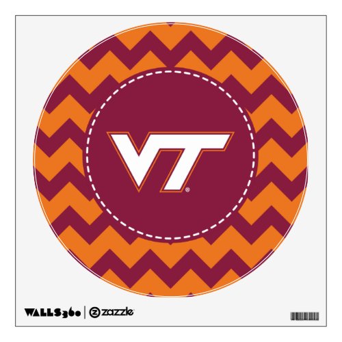 VT Virginia Tech Wall Sticker