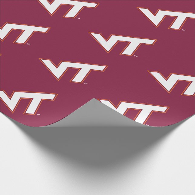 VT Virginia Tech Wrapping Paper (Corner)