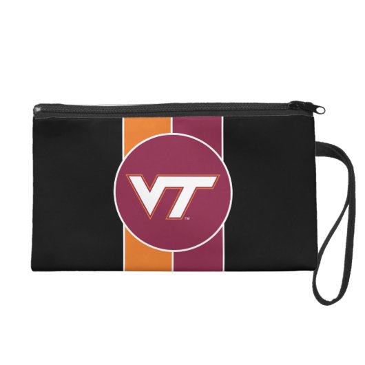 VT Virginia Tech Wristlet (Front)