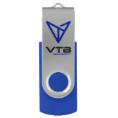 VTBCommunity USB Swivel Flash Drive (Front Vertical)