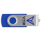 VTBCommunity USB Swivel Flash Drive (Front)