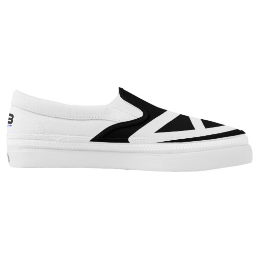 VTBCommunity Zipz Slip On Shoes Unisex (Left Shoe Inside)