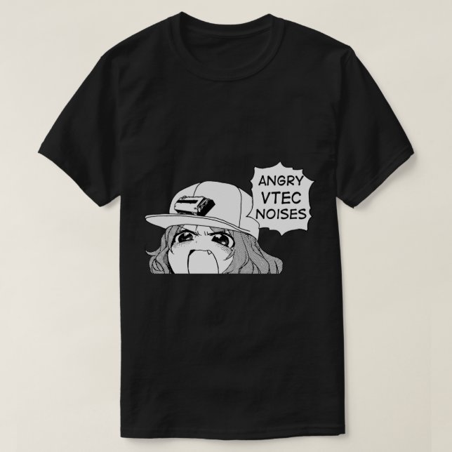 VTEC Angry Noises JDM Car (See. 2) Sticker T-Shirt (Design Front)