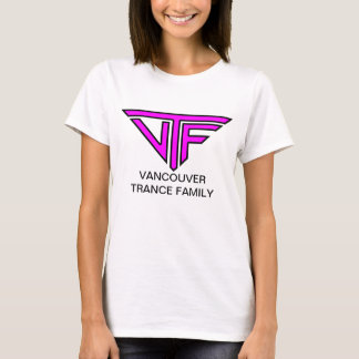 VTF Women's (Pink Border Logo With Text) T-Shirt