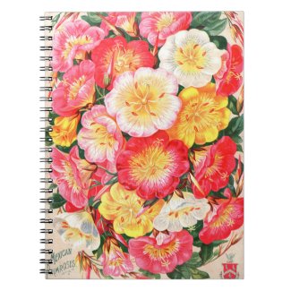 VTG Botanical Mexican Primrose Notebook