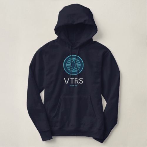 VTRS Embroidered Hoodie  NAVY