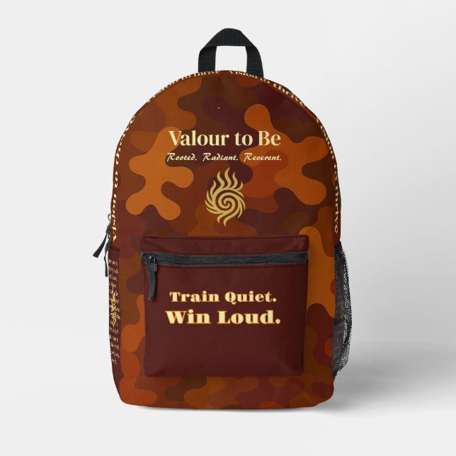 VTVB-TRAINQUIET-BP - Backpack (Front)