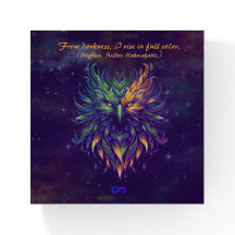 VTVR-PHOENIX6-BLUPUR-PW - Paperweight