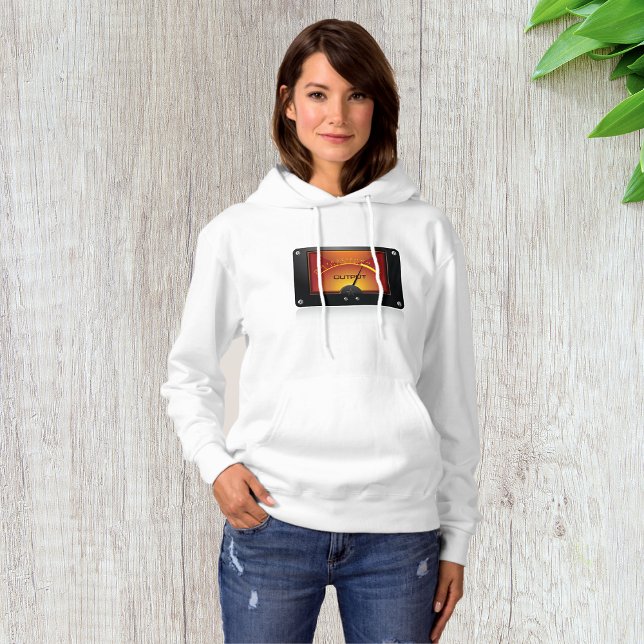 VU Meter Output Gauge Audio Level Meter Hoodie (Creator Uploaded)