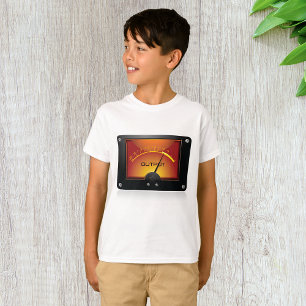 VU Meter Output Gauge Audio Level Meter T-Shirt