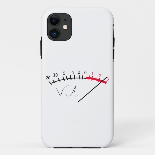 VU Meter Sound Level Studio  Case-Mate iPhone Case (Back)