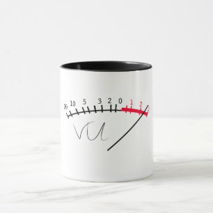 VU Meter Sound Level Studio Mug
