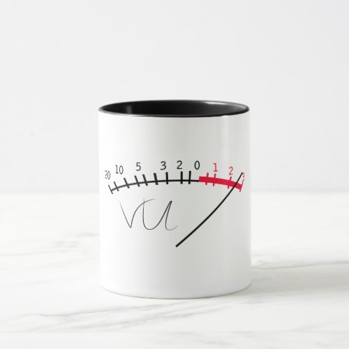 VU Meter Sound Level Studio  Mug