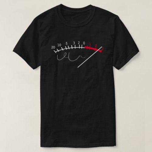 VU Meter Sound Level Studio  T_Shirt