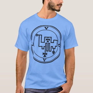 Vual Sigil Gives the Love of Women Black T-Shirt