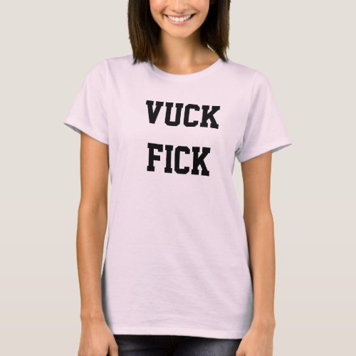Vuck Fick Shirt Funny Michael Vick