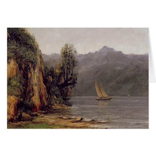 Vue du Lac Leman, c.1873-77 Cards (Front Horizontal)
