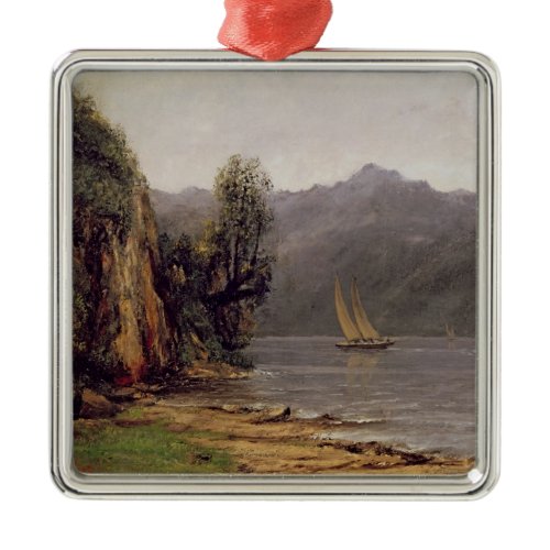 Vue du Lac Leman, c.1873-77 Metal Ornament