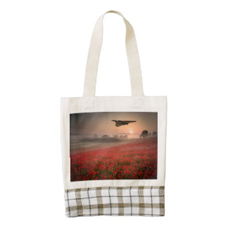 Vulcan Flypast Zazzle HEART Tote Bag