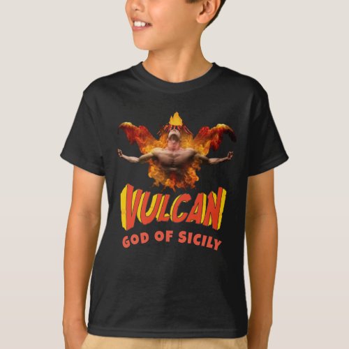 Vulcan God of Sicily T_Shirt