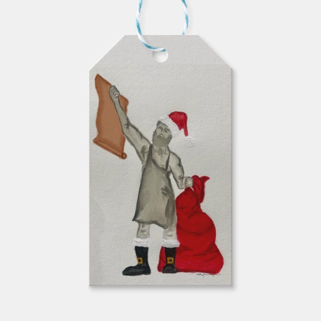 Vulcan Santa Gift tags (Front)