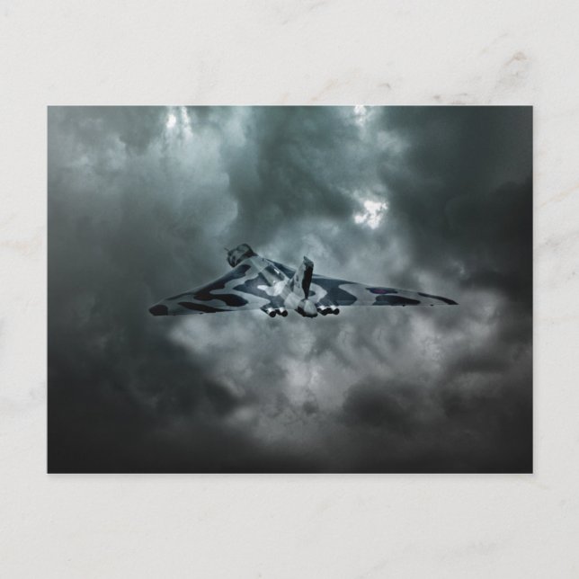 Vulcan Storm Postcard (Front)