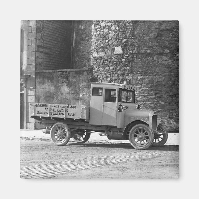 Vulcan truck magnet (Front)