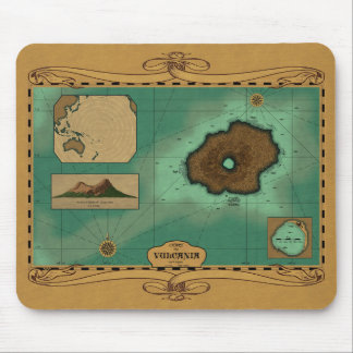 Vulcania Chart - Nemo Version Mouse Pad