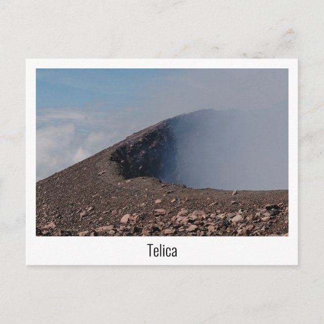 Vulkan Telica in Nicaragua Postcard (Front)