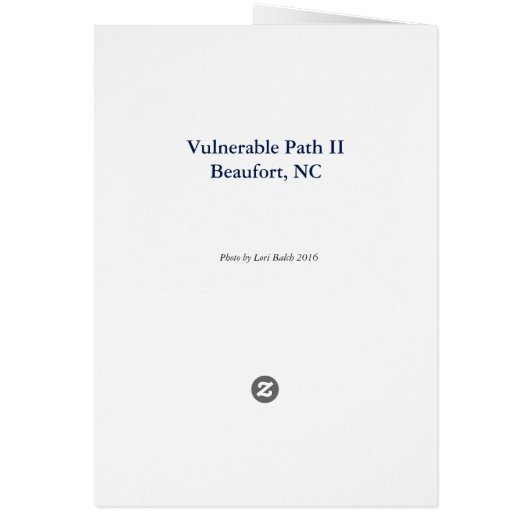 Vulnerable Path II (Back)