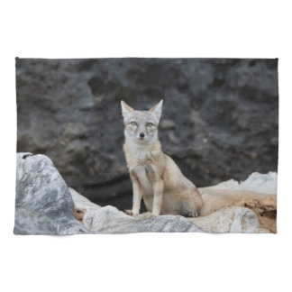Vulpes corsac kitchen towel