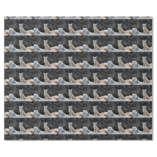 Vulpes corsac wrapping paper