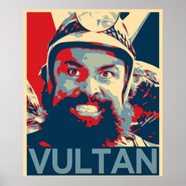 Vultan  Inspired by Flash Gordon Poster (Front)
