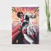 Vultar Birthday Card