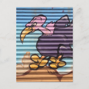 vulture cartoon postcard