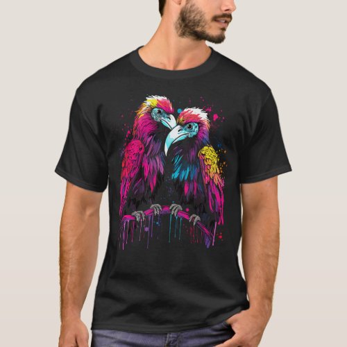 Vulture Couple Valentine T_Shirt