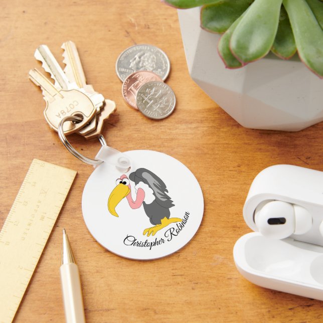 Vulture Design Keychain (Desk)