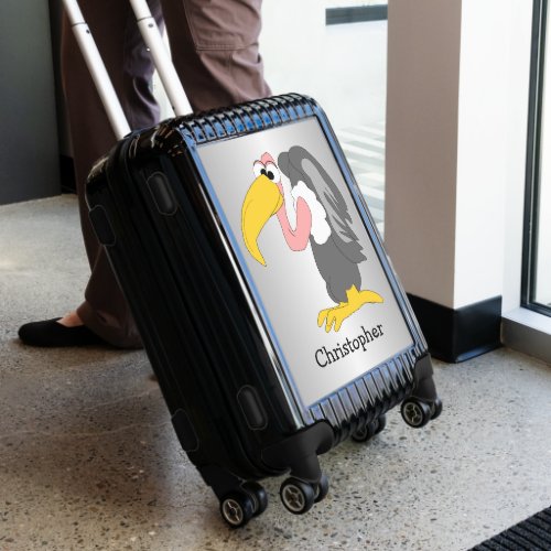 Vulture Design Personalised Luggage