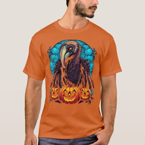 Vulture Halloween T_Shirt
