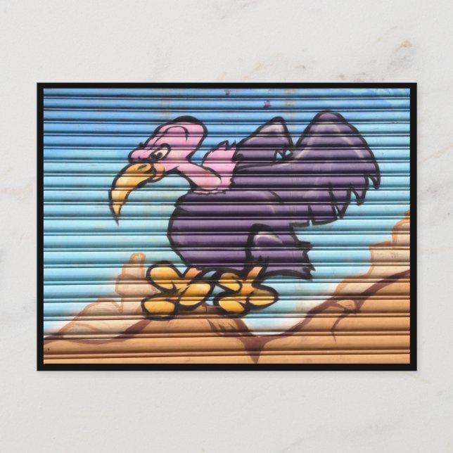 vulture postcard (Front)