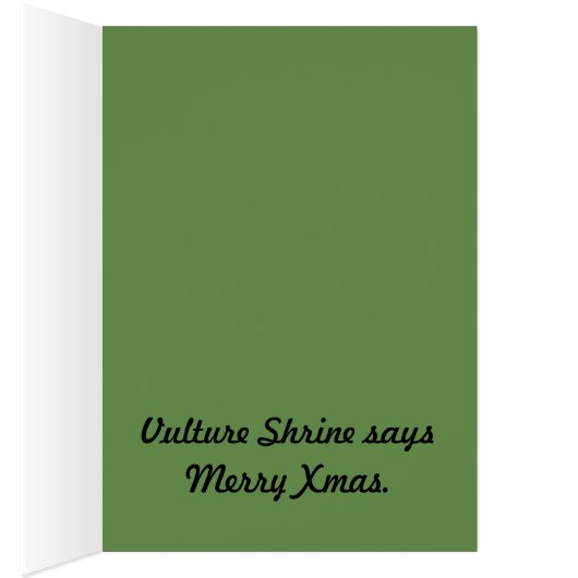 Vulture Shrine says Happy Valentine's (Inside (Right))