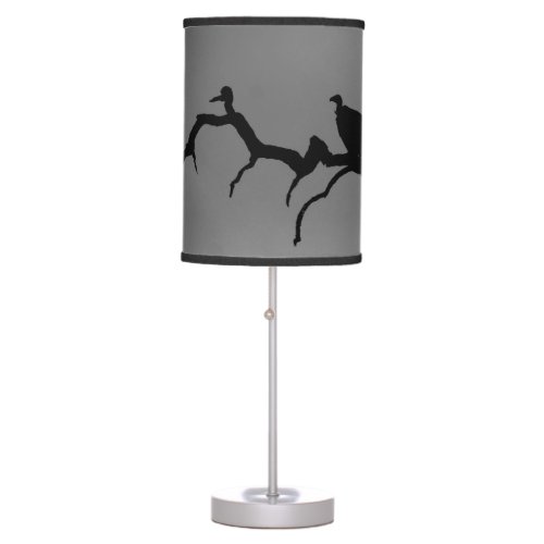 Vulture Silhouette Table Lamp