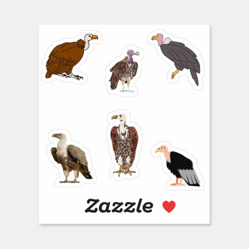 Vulture Stickers