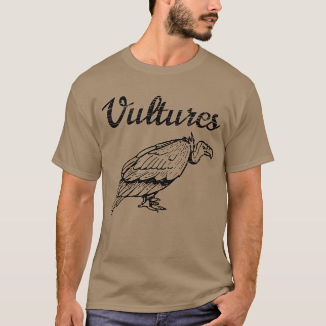 Vultures New Wave Punk Rock friend T-Shirt (Front)