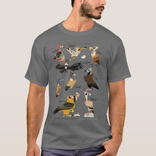 Vultures of India T_Shirt