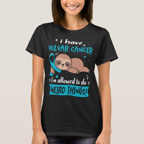 Vulvar Cancer Awareness Month Ribbon Gifts T_Shirt