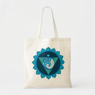 Vushudha or Throat Blue Chakra Tote